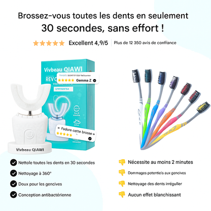 Vivbeau QIAWI electric automatic toothbrush