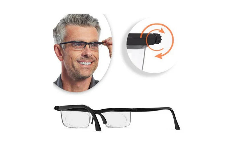 Vivbeau Adjustable Focus Glasses for Near and Far Sight .